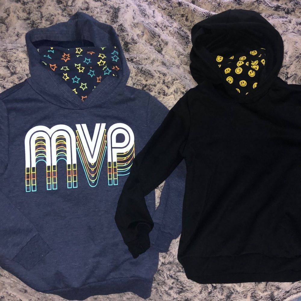 2 hoodies w/ masks​
